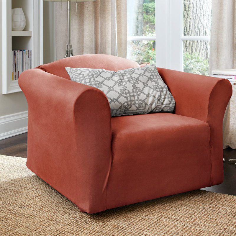 Red Barrel Studio Box Cushion Armchair Slipcover & Reviews Wayfair.ca